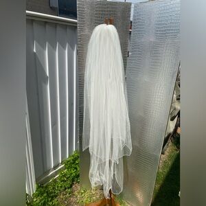 Long wedding veil